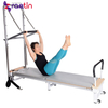 Wood pilates trapeze with tower half trapeze fitness new product