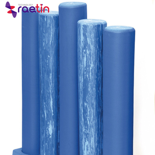 Round high density printing EVA pilates massage roller