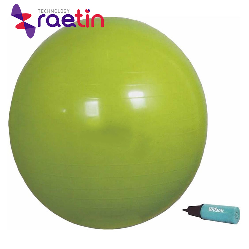 New design anti-burst pilates yoga ball with pump