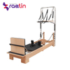 Wood pilates trapeze with tower half trapeze fitness new product
