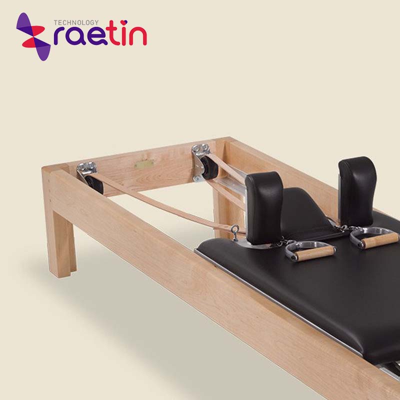 pilates reformer with the beech wood