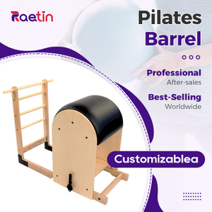 Pilates Bucket with Resistance Bands and Foot Straps for Rehabilitation
