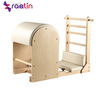 Custom Arm Adjustable Basi Oak Equipment Wood Ladder Barrel For Pilates Bucket