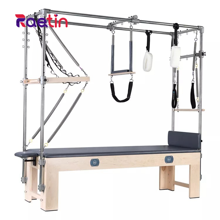 Factory hot sale cadillac elevated flat bed pilates bed