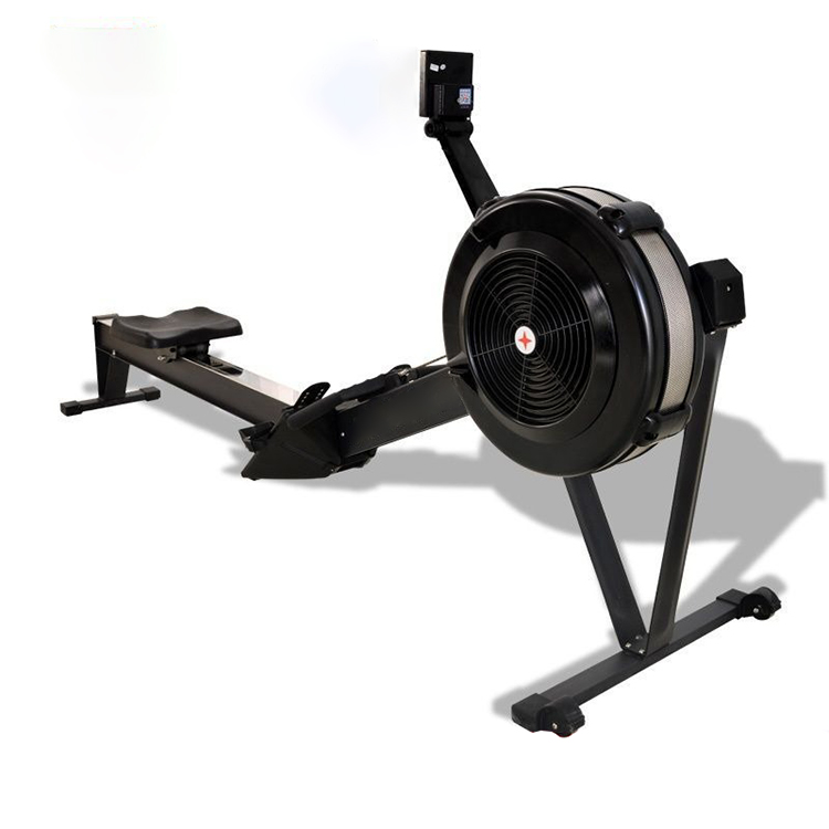 High Quality Commercial high row Use magnetic foldable Rowing Machine For Sell  Fitness Gym Fitness Air Rower 