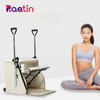 Experience the Durability of Wood in Your Pilates Practice with Our Wooden Stable Chair for Pilates Equipment