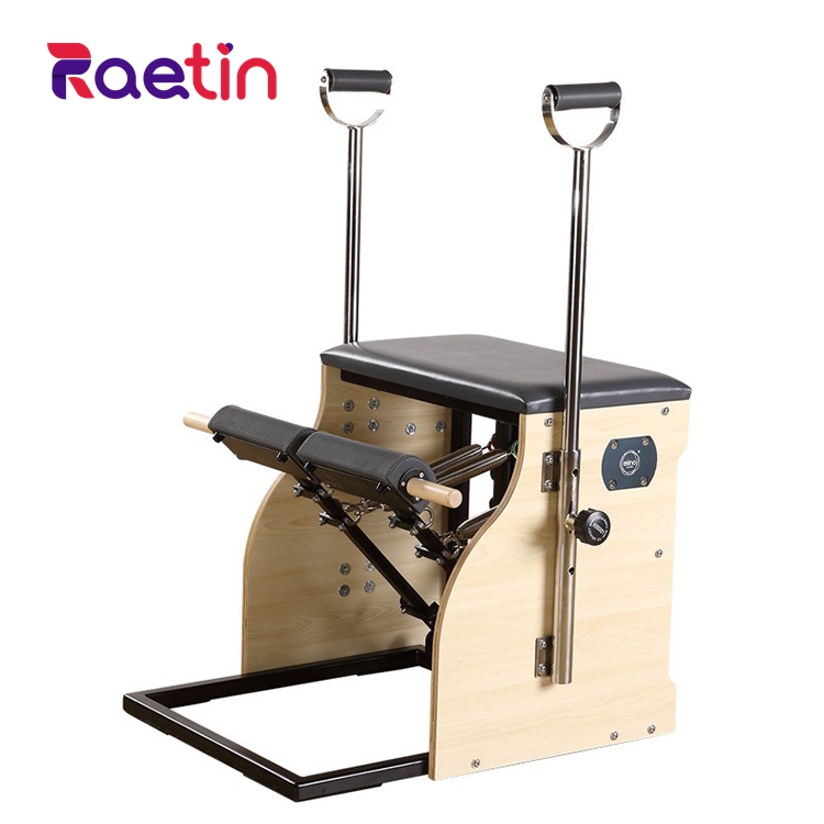 Upgrade Your Pilates Studio with Our High-Quality Pilates Gym Equipment Wooden Stable Pilates Chair