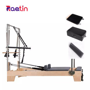 High Quality Home Pilates Reformer Yoga Fitness Equipment Foldable Pilates Reformer Machine Aluminium Pilates Reformer