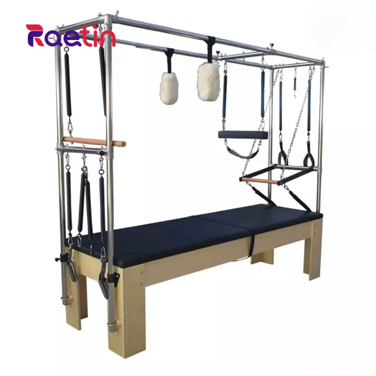 Factory hot sale cadillac elevated flat bed pilates bed