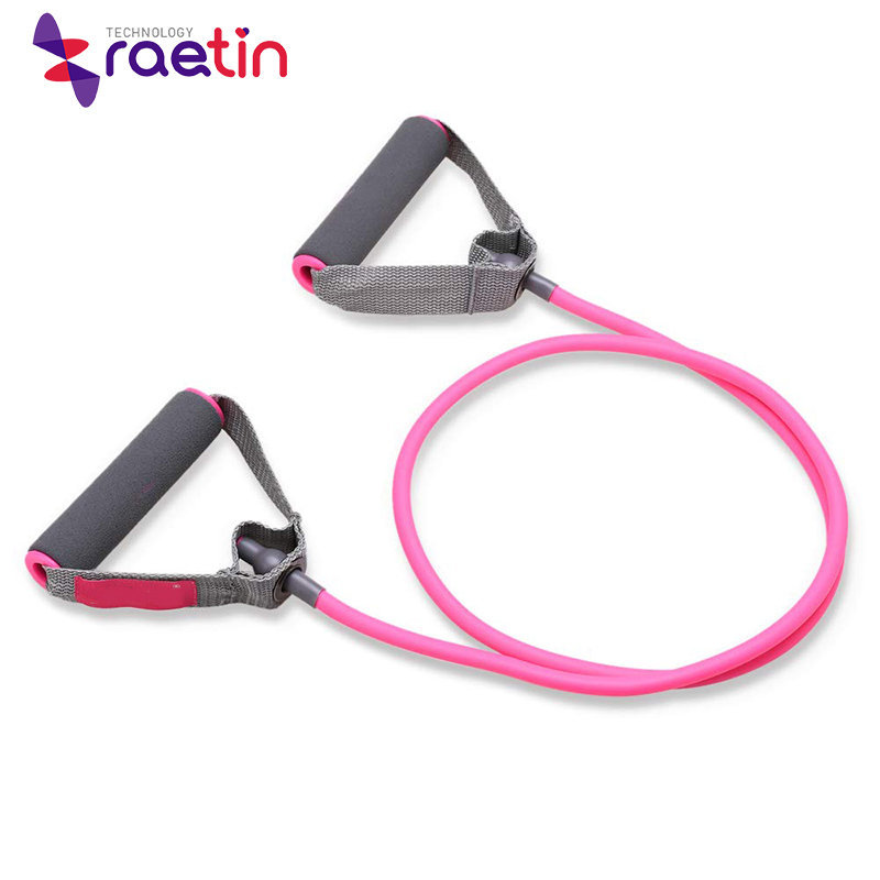 Best fitness band with handles for pilates and yoga