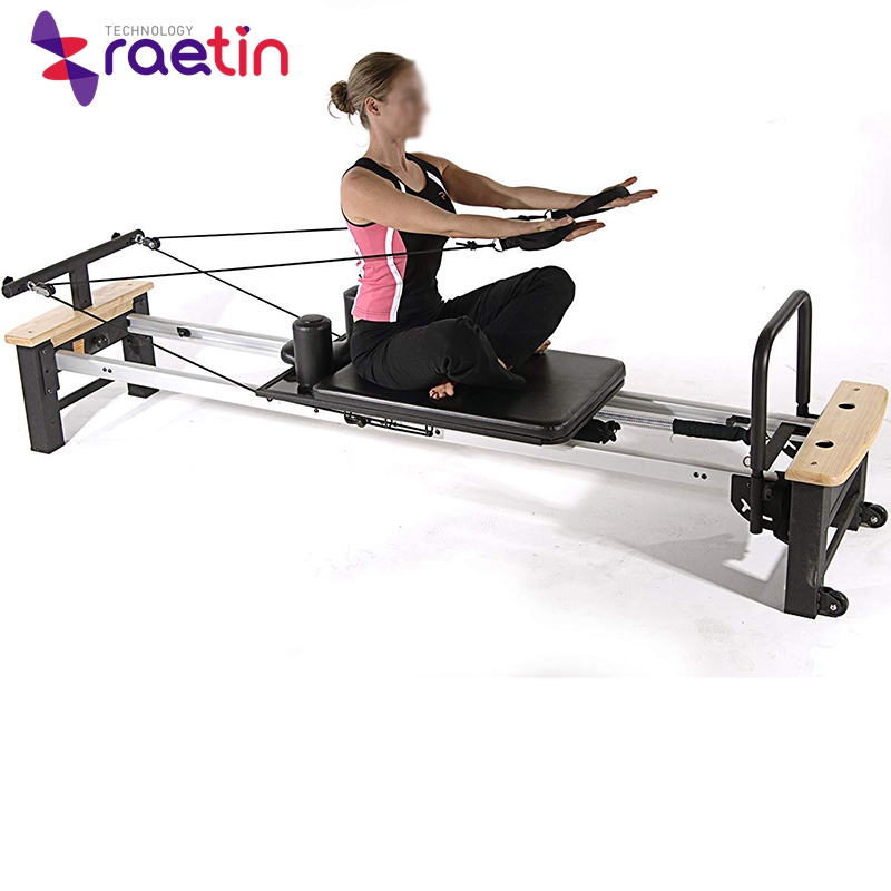Pilates reformer machine for home workout