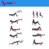 Custom Logo Yoga Pilates Foam Roller Trigger Point Home Gym Exercises Physio Gym Massage Roller