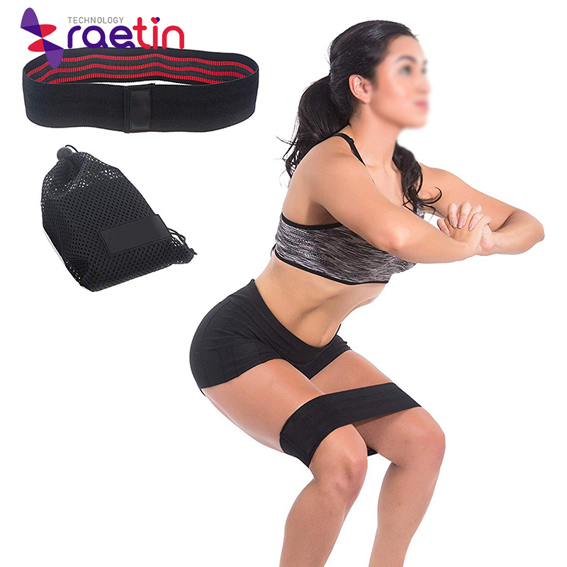 Super Comfortable Exercise Sturdy Yoga Pilates Gym Resistance Band Custom