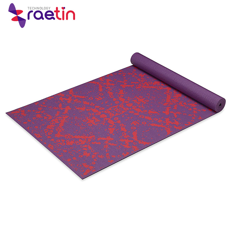Professional custom business card printed yoga mat in high density