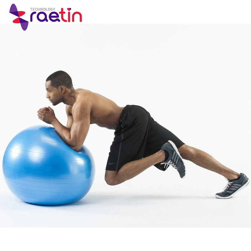 Anti-Burst Stability Ball with Feet 45cm Yoga Pilates Bigger Balls Exercise Stability Balance Ball 
