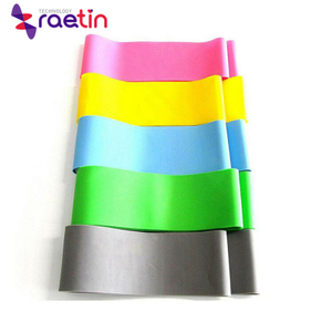 Colored Yoga Pilates Latex Resistance Band