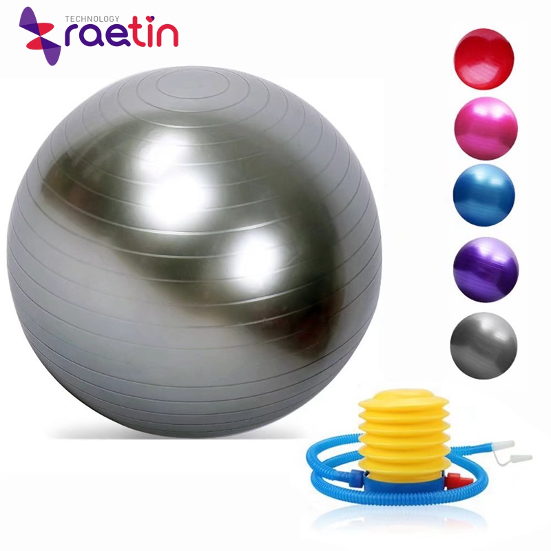 Circular Custom Printed Soft Yoga Pilates Exercise Large Fitness Ball