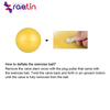 Best price exercise pilates yoga ball