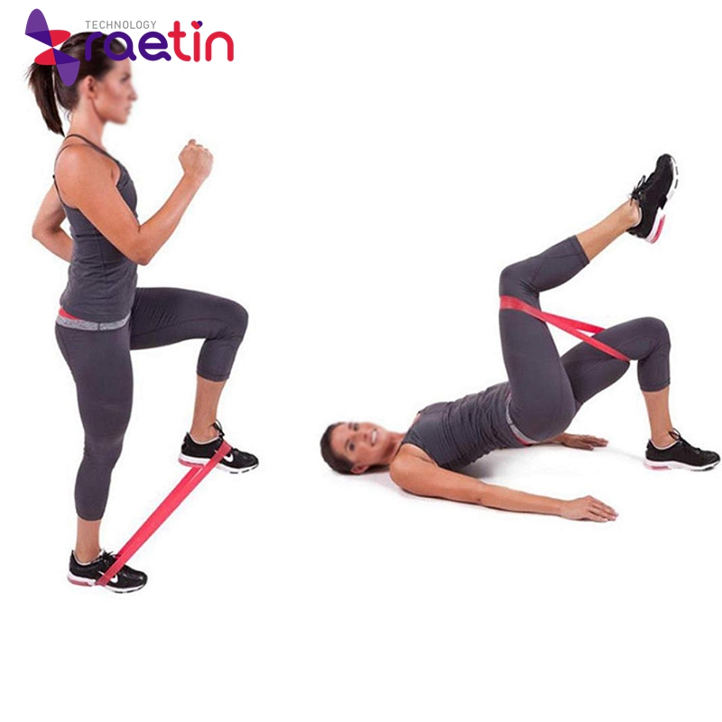 Eliminate fatigue keep healthy butt lift slender leg high quality yoga pilates tension stress band exercises