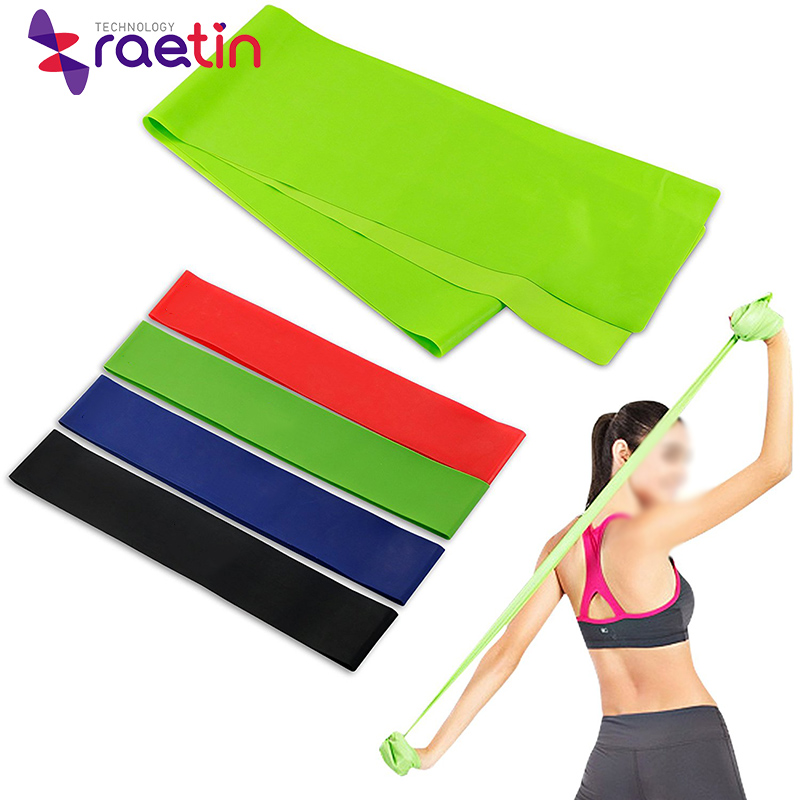 Yoga Pilates Rubber Band Exercises Stretch Resistance Exercise Fitness Band